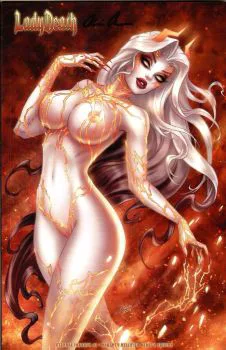 Cover of Dawn McTeigue Naughty Hellified Beauty Variant