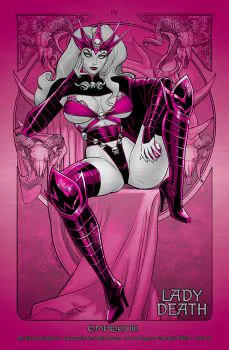 Cover of Richard Ortiz SDCC Exclusive Major Arcana Pink Metal Variant (Ltd. 13)