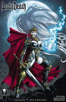Cover of Jenevieve Broomall B&W Variant