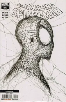 Cover of 2nd Printing Patrick Gleason Incentive B&W Variant (1:25)