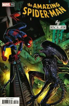 Cover of Mark Bagley Marvel vs. Alien Variant