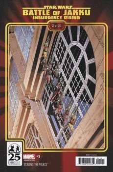 Cover of Chris Sprouse Phantom Menace 25th Anniversary Variant