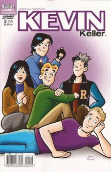 Cover of Veronica Presents Kevin Keller #3 Variant Cover