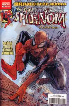 Cover of Amazing Spider-Man (1963) #546 Lenticular Homage Cover