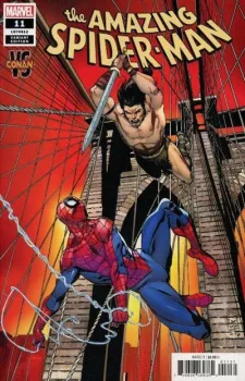 Cover of Giuseppe Camuncoli Conan vs. Marvel Heroes Variant