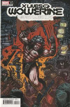 Cover of Kevin Eastman Lives Of Wolverine Cover