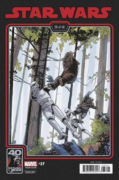 Cover of Chris Sprouse Return Of The Jedi 40th Anniversary Variant