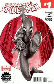 Cover of Cover P Adi Granov Exclusive B&W Variant