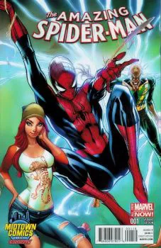 Cover of Cover Q J. Scott Campbell Midtown Comics Exclusive Connecting Variant