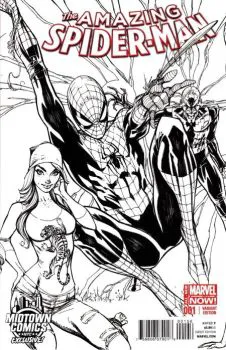 Cover of Cover R J. Scott Campbell Exclusive Connecting B&W Variant