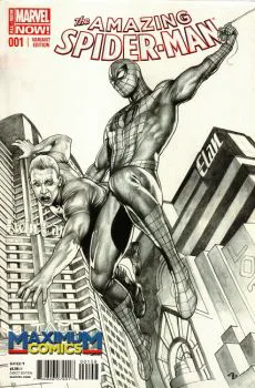 Cover of Cover X Adi Granov Exclusive Sketch Variant