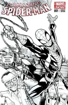 Cover of Cover AF Humberto Ramos Exclusive B&W Variant