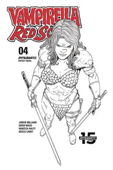 Cover of Cover F Incentive Drew Moss Then And Now Black & White Cover