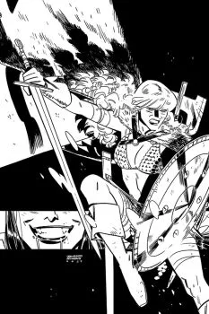 Cover of Cover I Incentive Leonardo Romero & Jordie Bellaire Black & White Cover