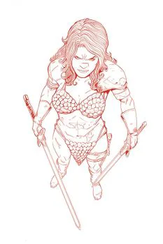 Cover of Cover M Drew Moss Bonus FOC B&W Virgin Sketch Variant