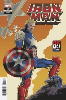 Cover of Variant John Cassaday Captain America 80th Anniversary Cover