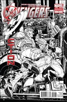 Cover of Joe Quesada Variant Sketch Cover