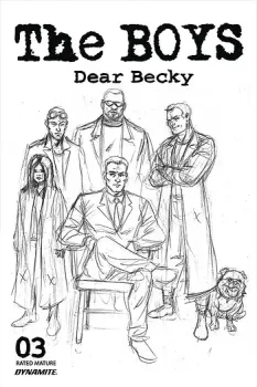 Cover of Darick Robertson Sketch Variant
