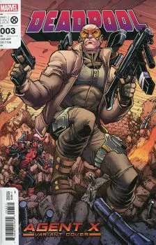 Cover of Todd Nauck Agent X Variant