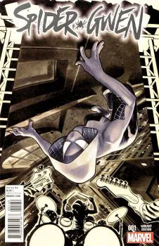 Cover of Adam Hughes Exclusive B&W Variant