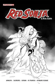 Cover of Cover H Incentive Mirka Andolfo Black & White Variant Cover