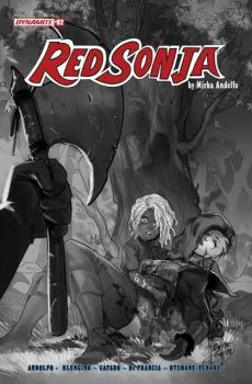 Cover of Cover G Incentive Mirka Andolfo Black & White Variant Cover