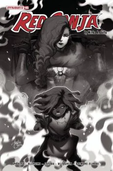 Cover of Cover F Incentive Mirka Andolfo Black & White Variant Cover