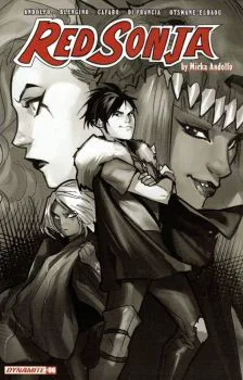 Cover of Cover F Mirka Andolfo B&W Variant