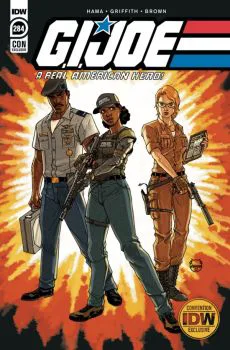Cover of IDW Con Exclusive Dave Johnson Variant
