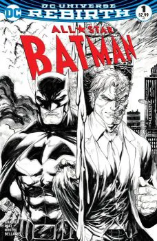 Cover of Tyler Kirkham Midtown Exclusive Black & White Variant Cover