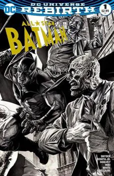 Cover of 4th World Comics Exclusive Black & White Variant