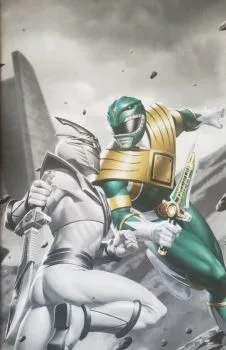 Cover of Jung-Geun Yoon Exclusive Green Ranger Spotlight Variant