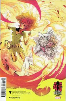 Cover of Russell Dauterman Dark Phoenix Saga 40th Anniversary Variant