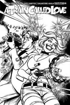 Cover of Cover B Russ Braun Black and White Cover