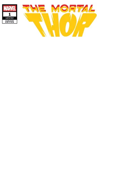 Cover of Cover D Blank Variant