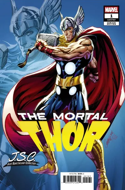 Cover of Cover E J. Scott Campbell Just Spectacular Collection Variant