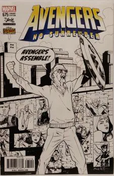 Cover of Cover N Stan Lee Box Exclusive B&W
