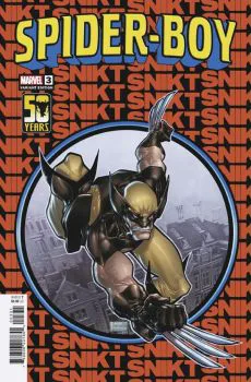 Cover of David Baldeón 50 Years of Wolverine Variant