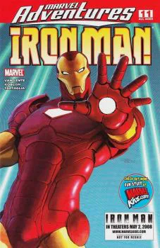 Cover of Cover B Iron Man Movie Variant
