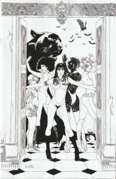 Cover of Cover Q Ergun Gunduz B&W Virgin Variant
