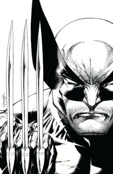 Cover of SDCC Scott Williams B&W Sketch Virgin Variant