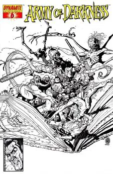 Cover of Cover F Nick Bradshaw Sketch Variant