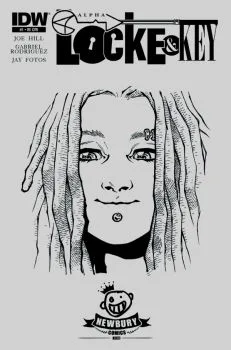 Cover of Gabriel Rodriguez Newbury Comics Variant