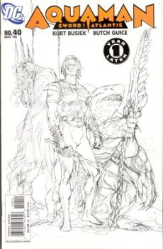 Cover of 2nd Printing Jackson 'Butch' Guice Cover Sketch