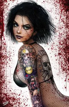 Cover of Nathan Szerdy MegaCon Exclusive Bloody Foil Variant (Ltd. 500)