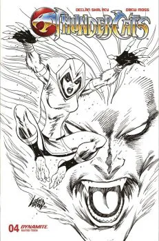 Cover of Rob Liefeld Incentive B&W Variant