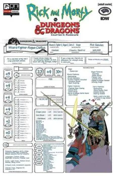 Cover of Cover C Character Sheet Cover