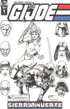Cover of Marat Mychaels Comics Pro Retailer Exclusive Variant Cover A