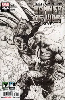 Cover of 2nd Print Incentive Gary Frank Sketch Cover