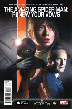 Cover of Gabriele Dell'Otto Incentive Agents of S.H.I.E.L.D. Variant (1:15)